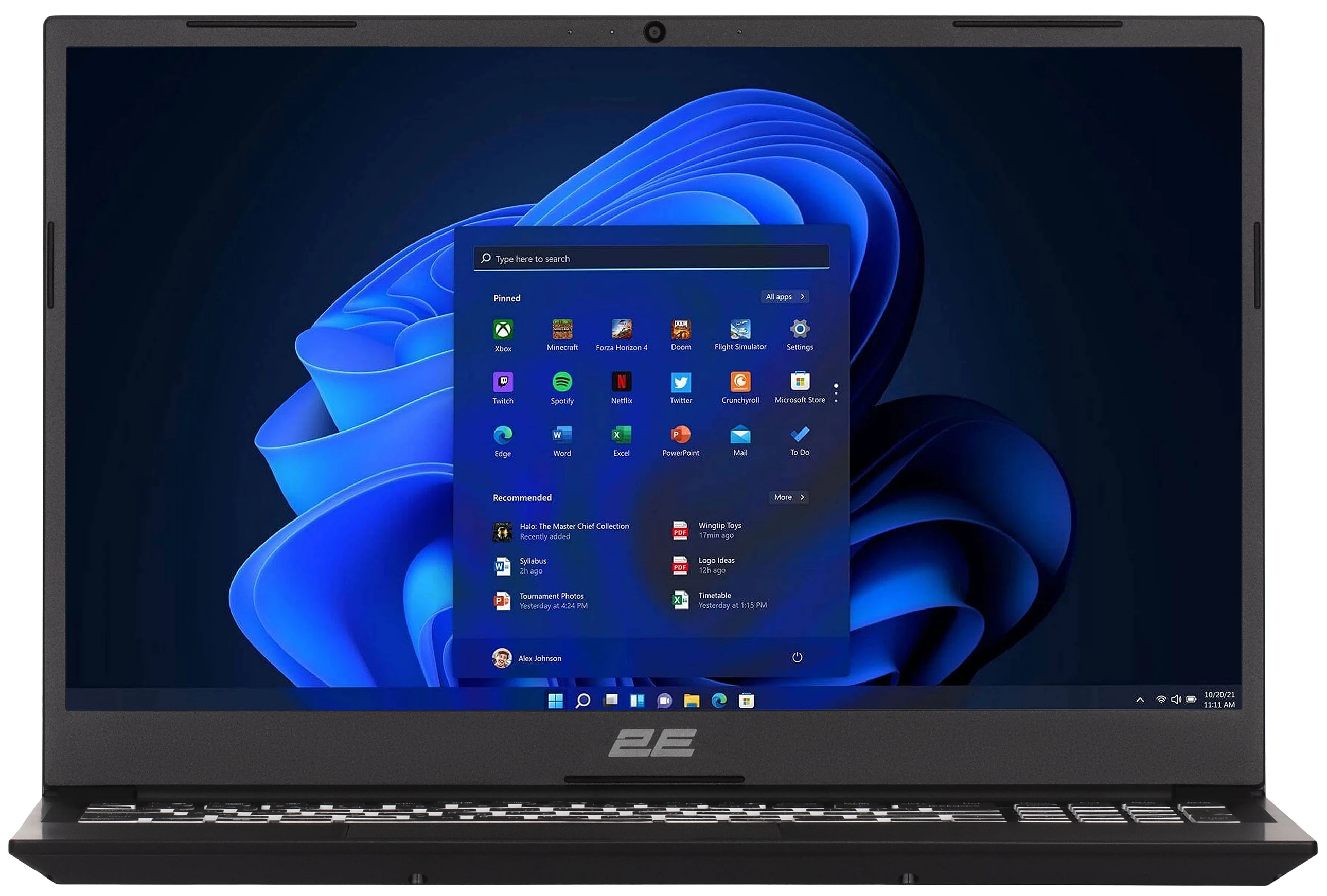 Ноутбук 2E Imaginary (NL57AU-15UA42-W11P12) Black