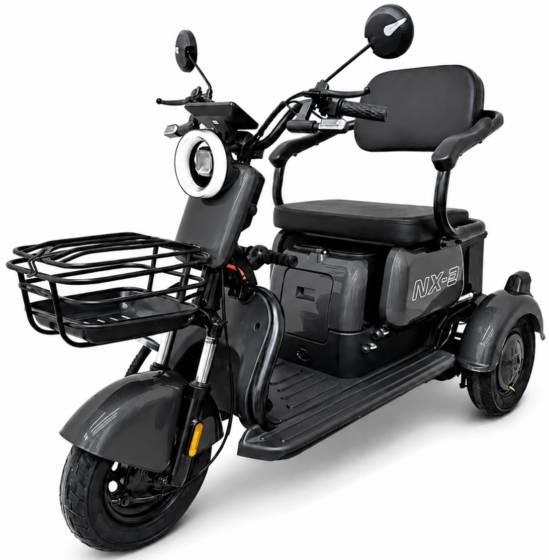 Електроскутер Techno 600W 60V/20Ah NX3 Grey