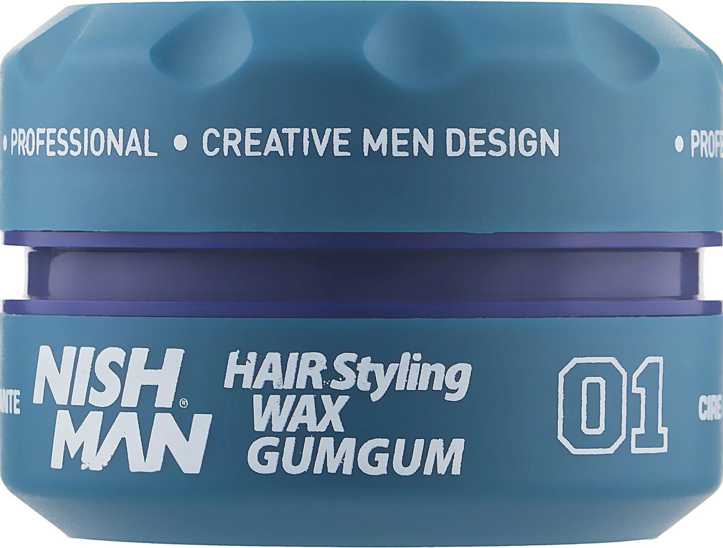 Помада для укладки волосся Nishman Hair Styling Pomade 01 Gum Gum 100мл (8682035081135)