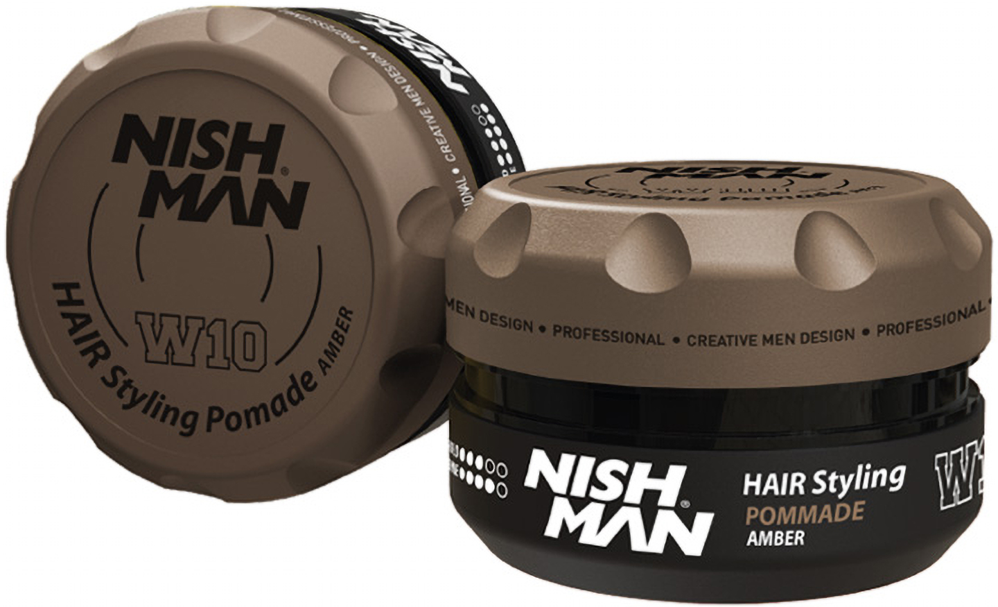 Помада для укладки волосся Nishman Hair Styling Paste Amber W10 100мл (8682035085058)