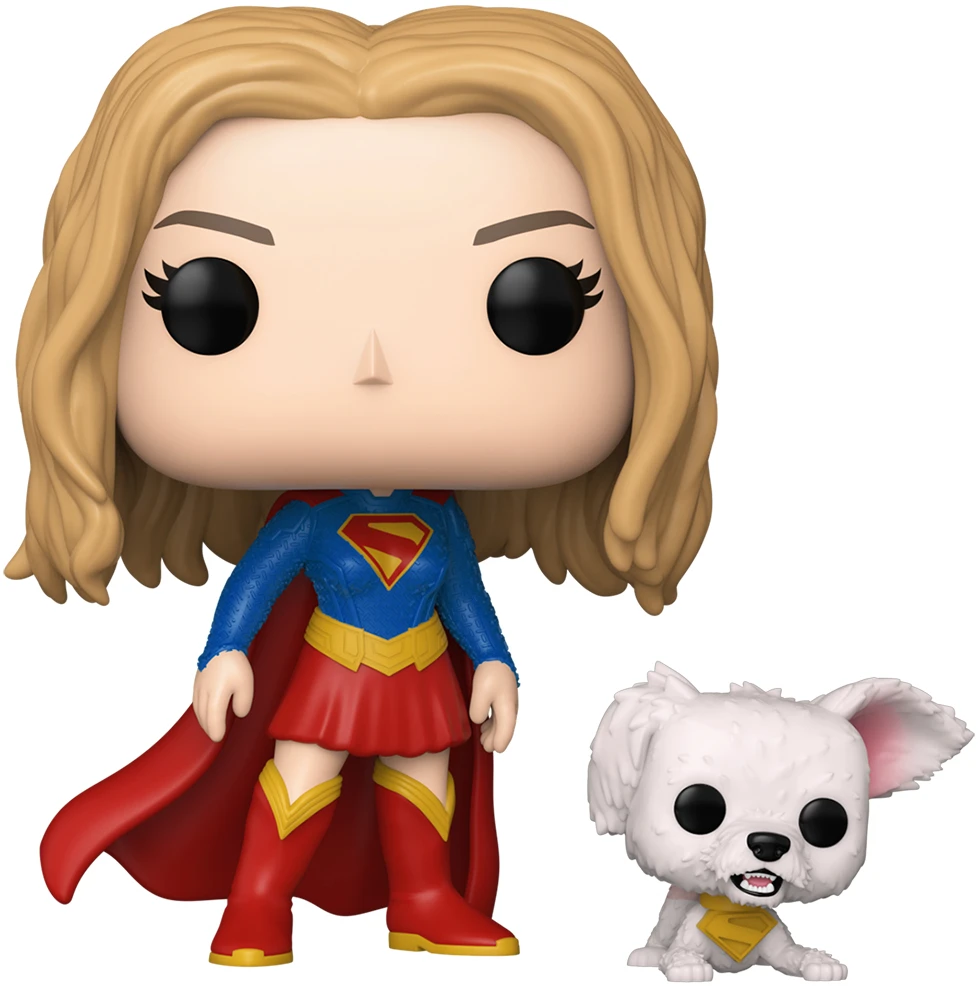 Набор игровых фигурок FUNKO POP! серии Супергерл - СУПЕРГЕРЛ И КРИПТО СУПЕРПЕС (90801)