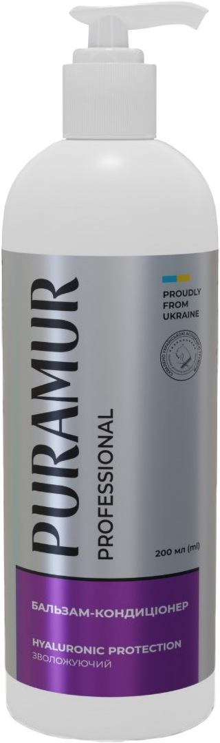 Кондиционер для кошек и собак PURAMUR Hyaluronic Protection увлажняющий 200 мл (4823082433117)