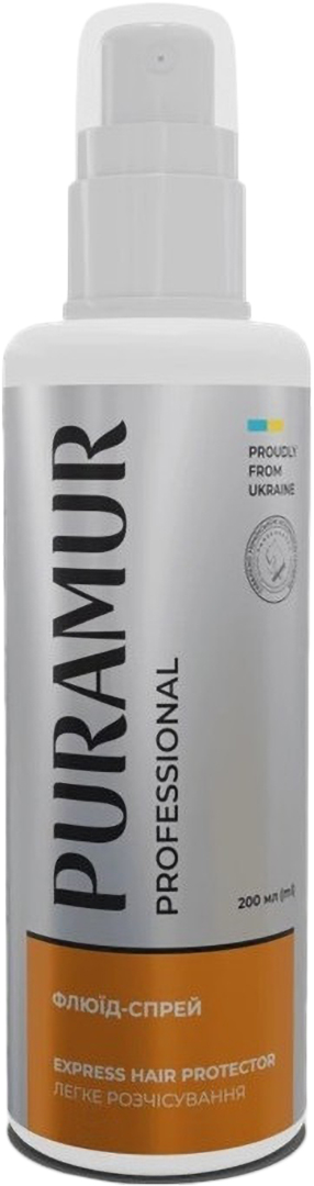 Кондиционер для кошек и собак PURAMUR Флюид Express Hair Protector для легкого расчесывания всех видов шерсти 200 мл (4823082433278)