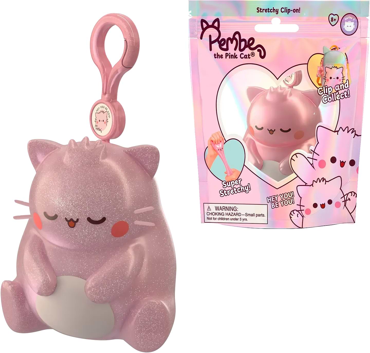 Сквиш Pembe The Pink Cat (40260)