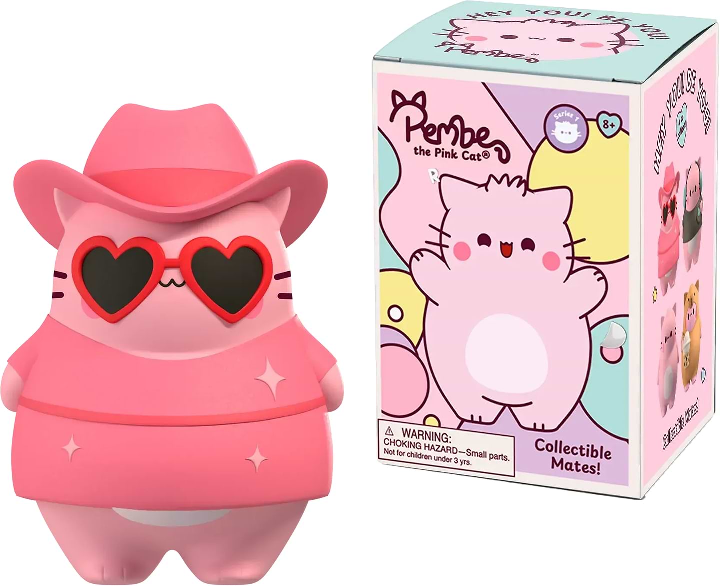 Сквиш Pembe The Pink Cat в ассортименте (40263)