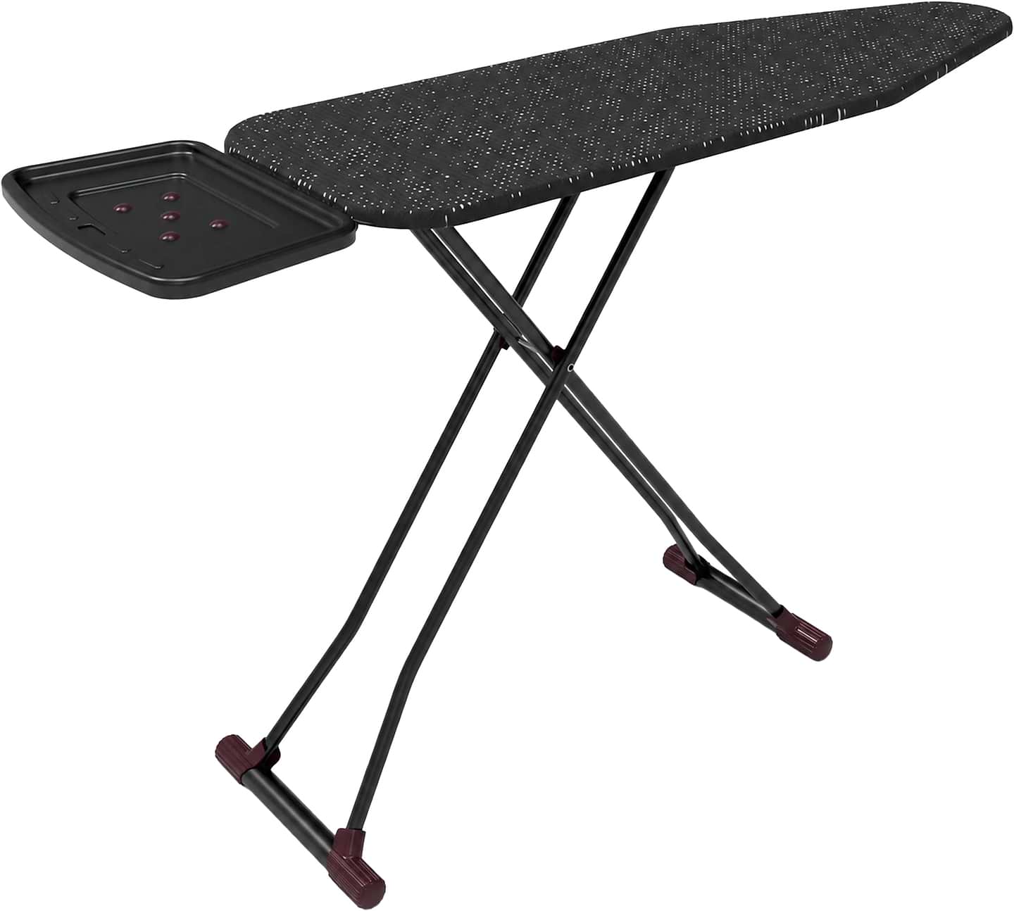 Гладильная доска Perilla ТOMRIS с розеткой и подрукав, 40*120 см (усиленная подставка)