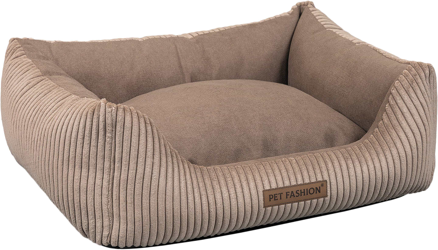 Лежанка Pet Fashion DEVID для собак песочный 62х50х19 (4823082444496)