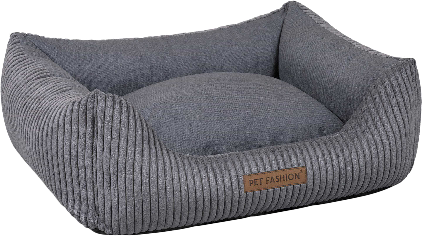 Лежанка Pet Fashion DEVID для собак темно-серый 62х50х19 (4823082444519)