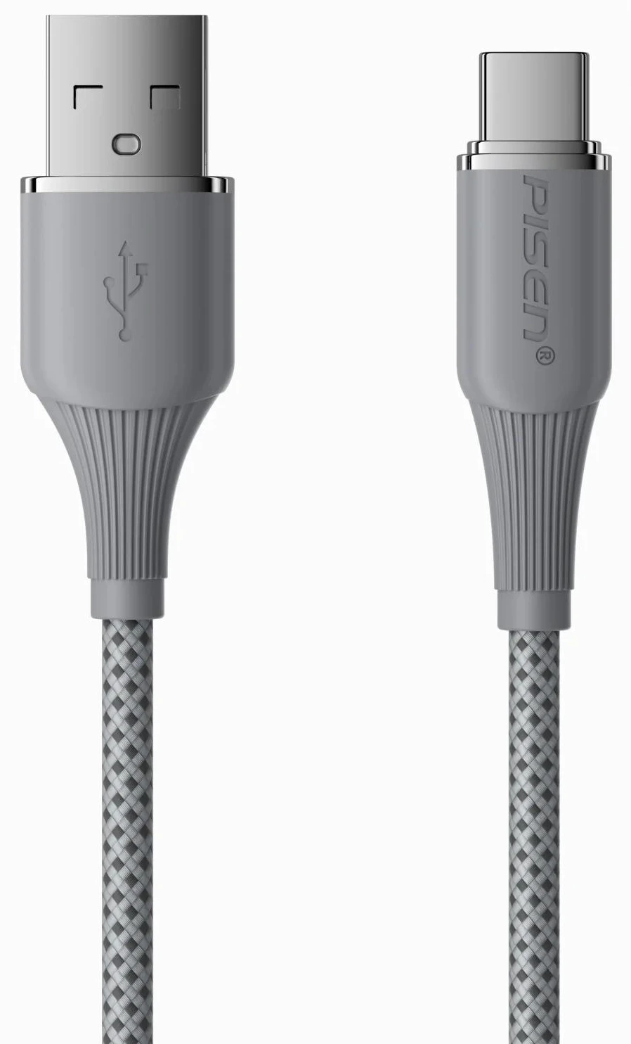 Кабель Pisen NoirSync USB-A TO USB-C 12W Cable Grey (TC-FC31-1000)