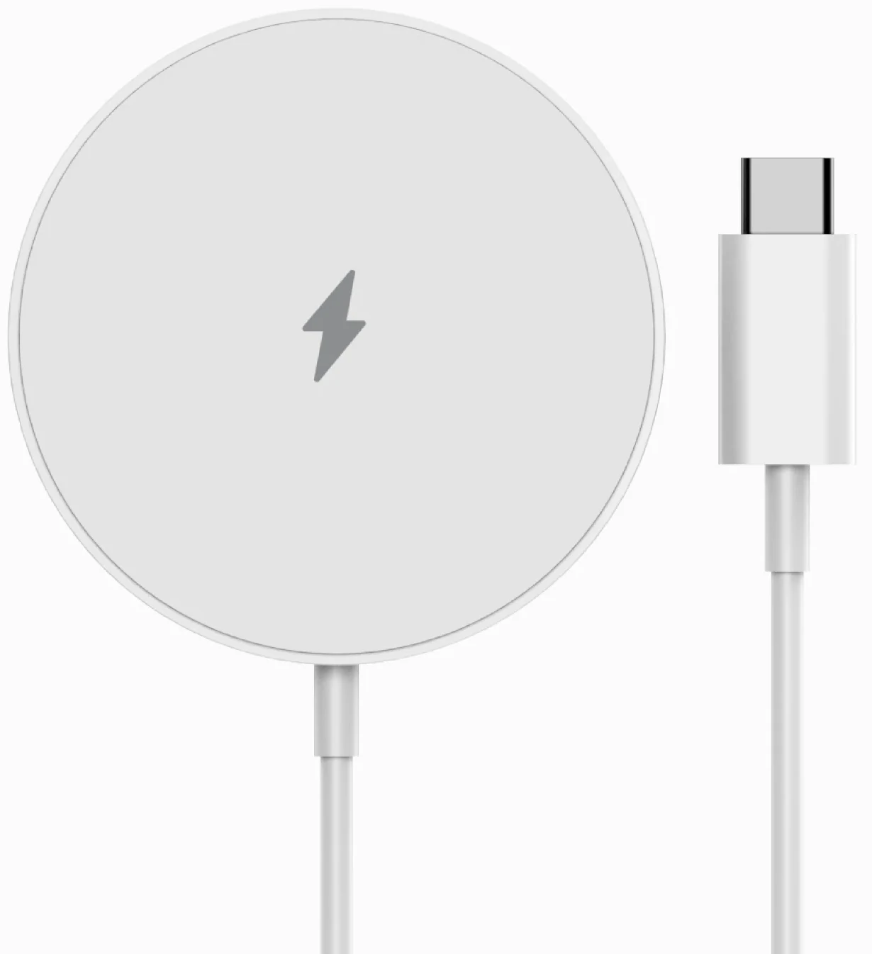 Беспроводное зарядное устройство Pisen Qi2 Magnetic Desktop Charging Base(Lite) (TP-C74)