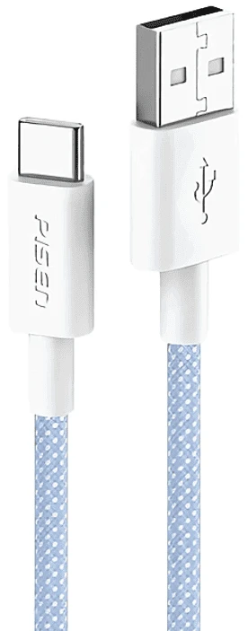Кабель Pisen Vivid Series Type-C Braided Data Charging Cable 1M Grey (AC03-1000)