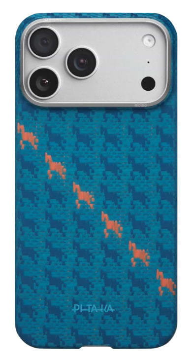 Чехол для смартфона Pitaka Edge Ultra-Slim Case Happiness Rides Indigo for iPhone 17 Pro (HR1702P)