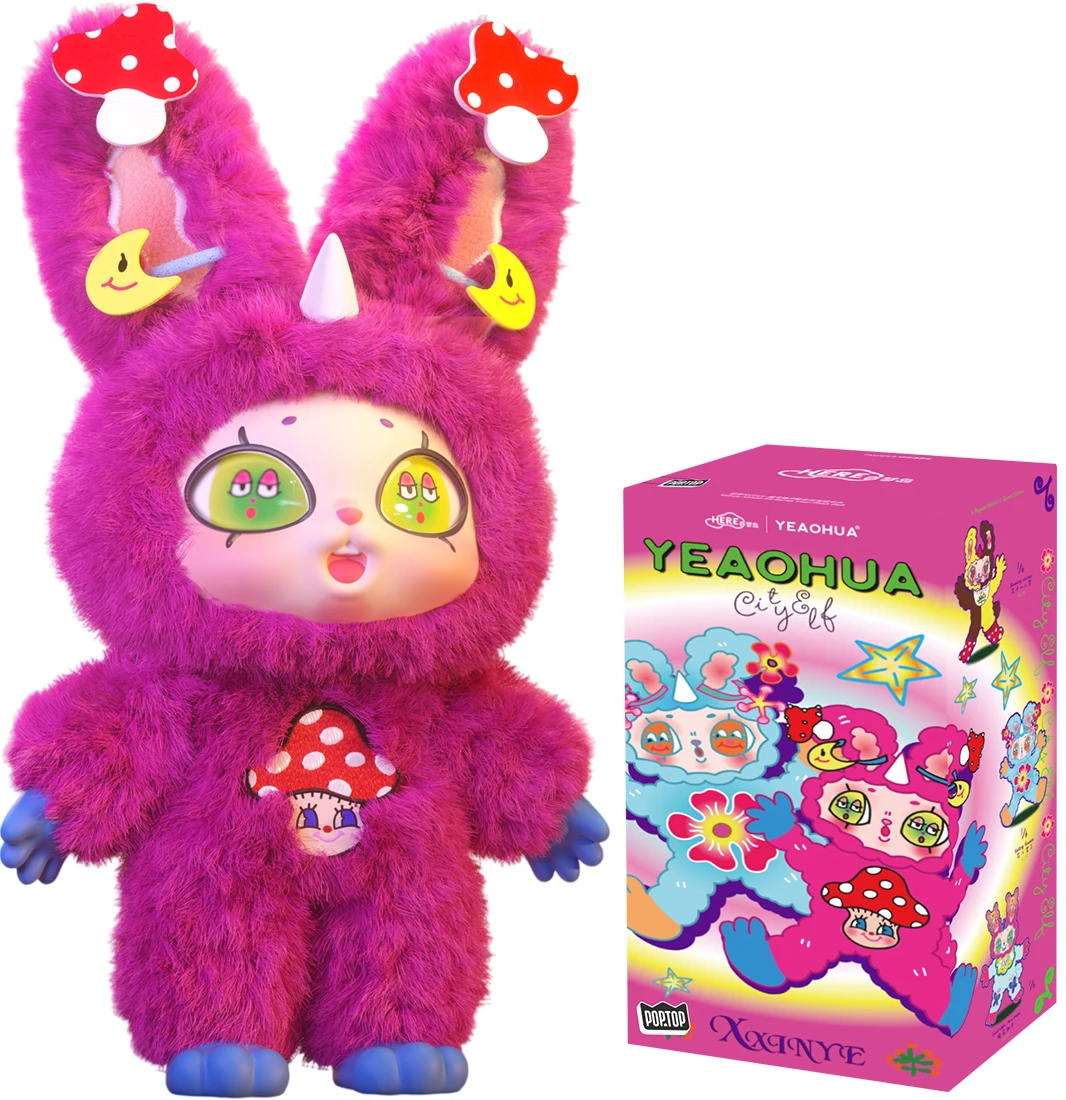 Колекційна м'яка іграшка Pop Top Letsvan серії YEAOHUA - ЕЛЬФ МІСТА в асортименті (17XY-0601)