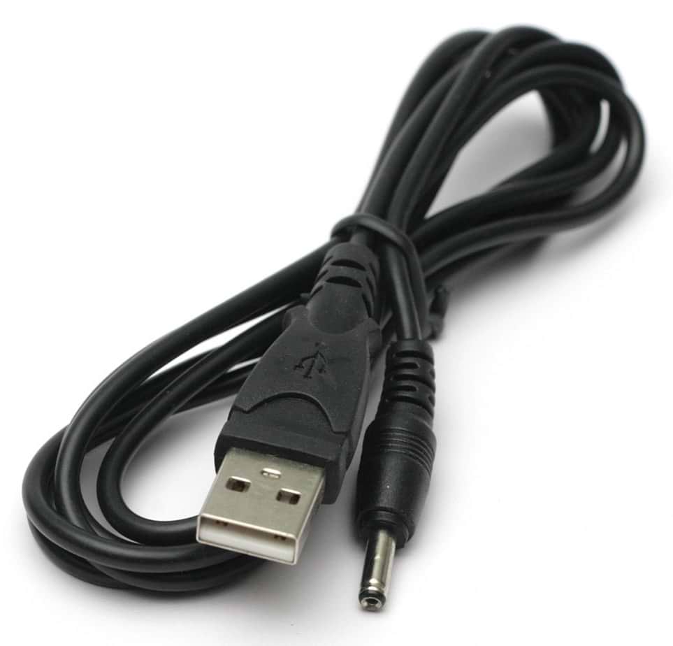 Кабель USB - DC PowerPlant 2.0 USB - DC 3.5x1.35 5V 1 м (KD00AS1261)