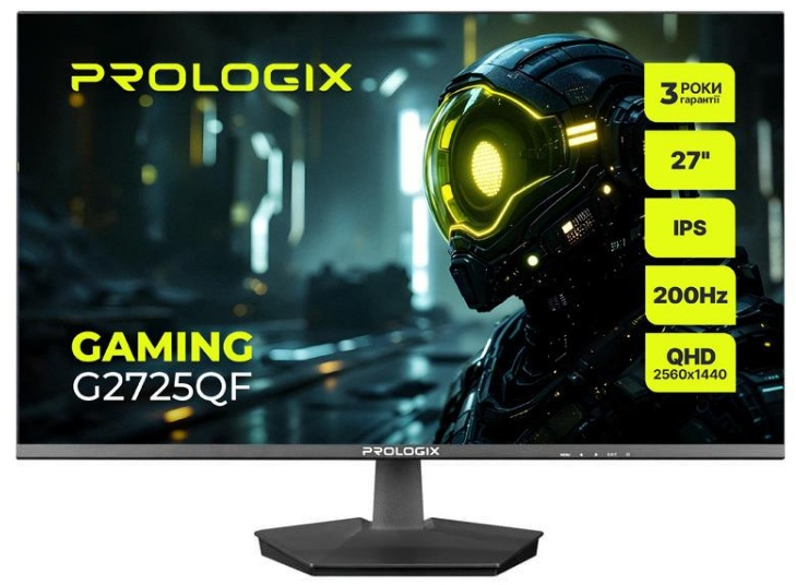 Монітор ігровий ProLogix Gaming G2725QF Black