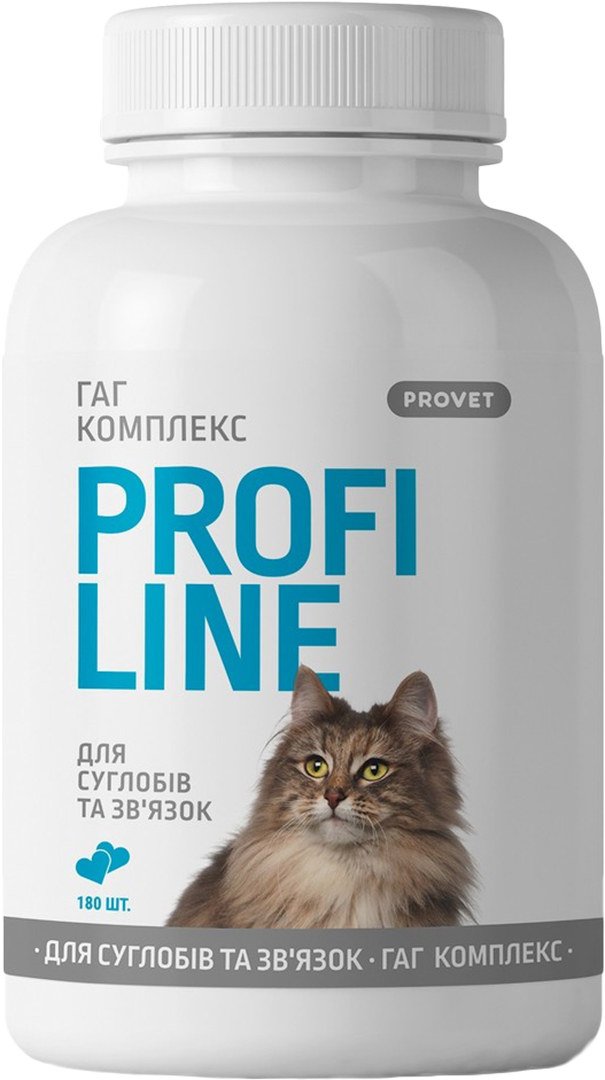 Витамины для кошек ProVET PROFILINE ГАГ комплекс для суставов и связок 180 шт. (4823082431595)