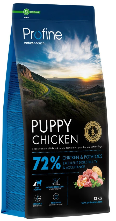 Сухой корм для собак Profine Puppy Chicken and Potatoes д/щенка 12 кг (8595602569939)