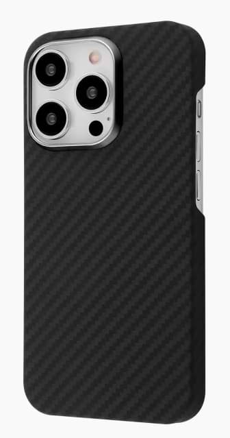 Чехол для смартфона Proove Carbon Slim with Magnetic Ring iPhone 14 Pro full black (57535)