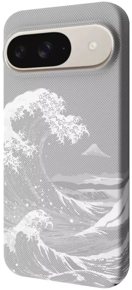 Чохол для смартфону Proove Gleam Case with Magnetic Ring Google Pixel 9 white waves (PCGCGPG00970)