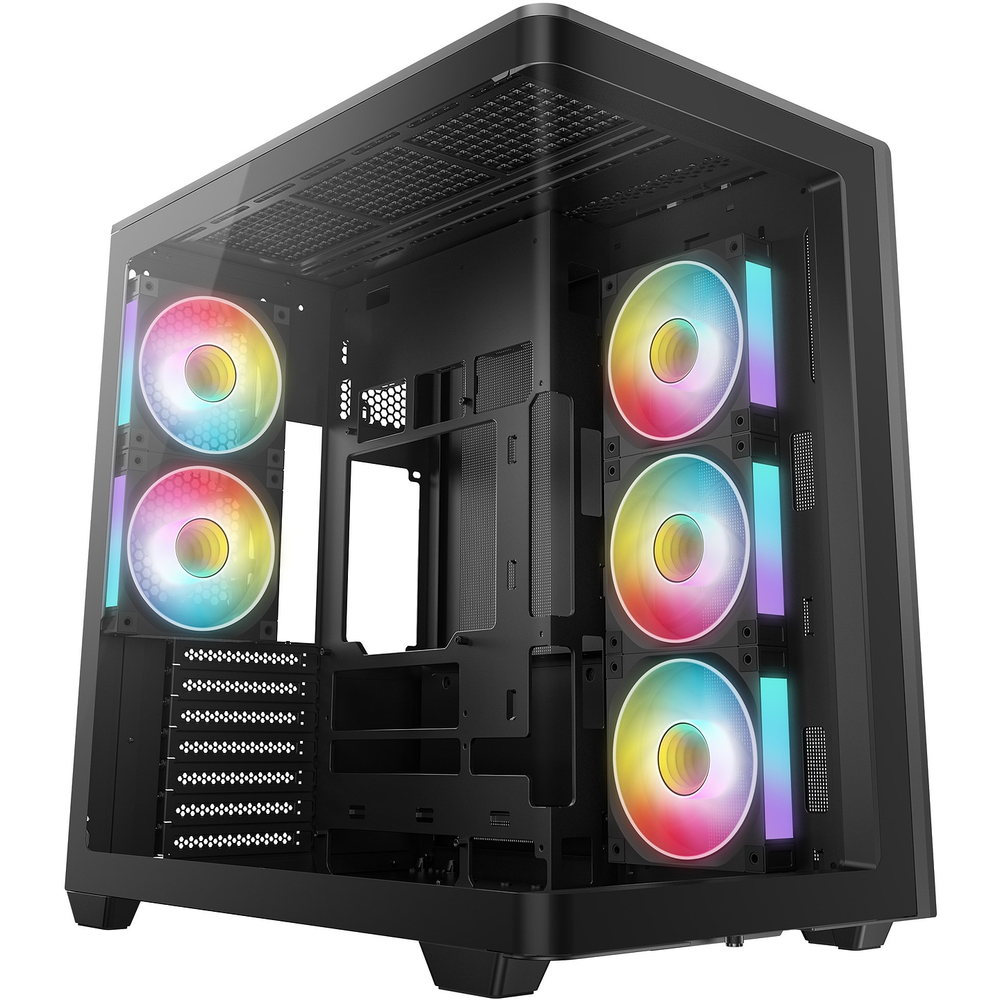 Корпус Deepcool CG590U 5F Black (R-CG590U-BKAGA5-G)