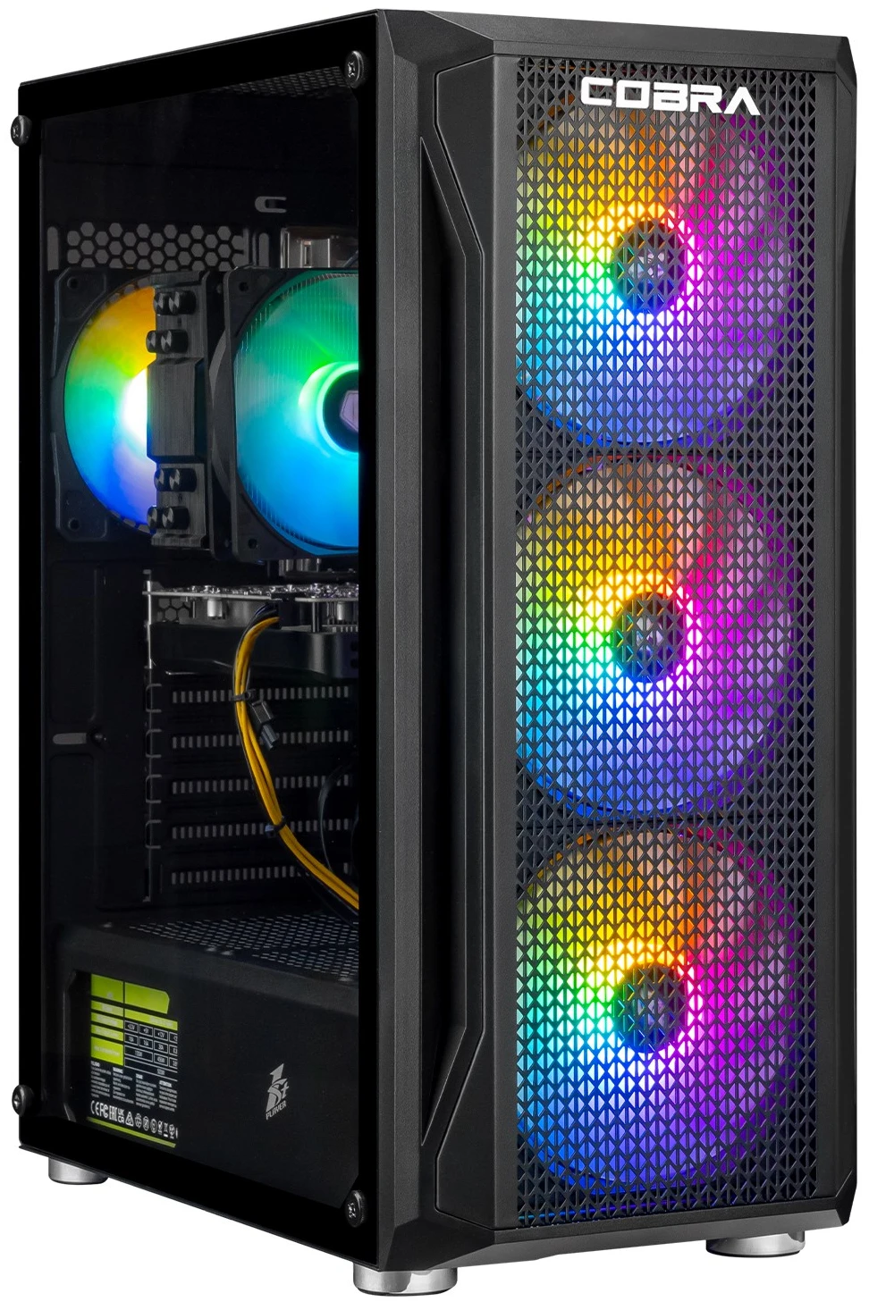Системный блок Cobra Go RX 9060 / Ryzen 5 8400F / RAM 32GB / SSD 1TB / Win 11 (R5G23185)
