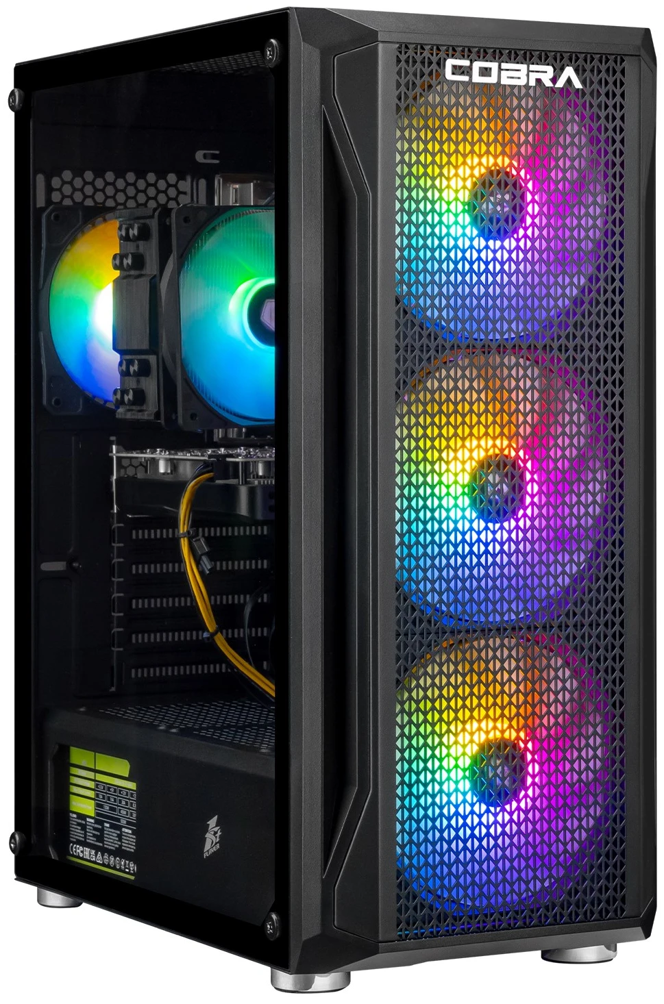Системный блок Cobra Go RX 9060 / Ryzen 5 8400F / RAM 32GB / SSD 500GB (R5G23182)