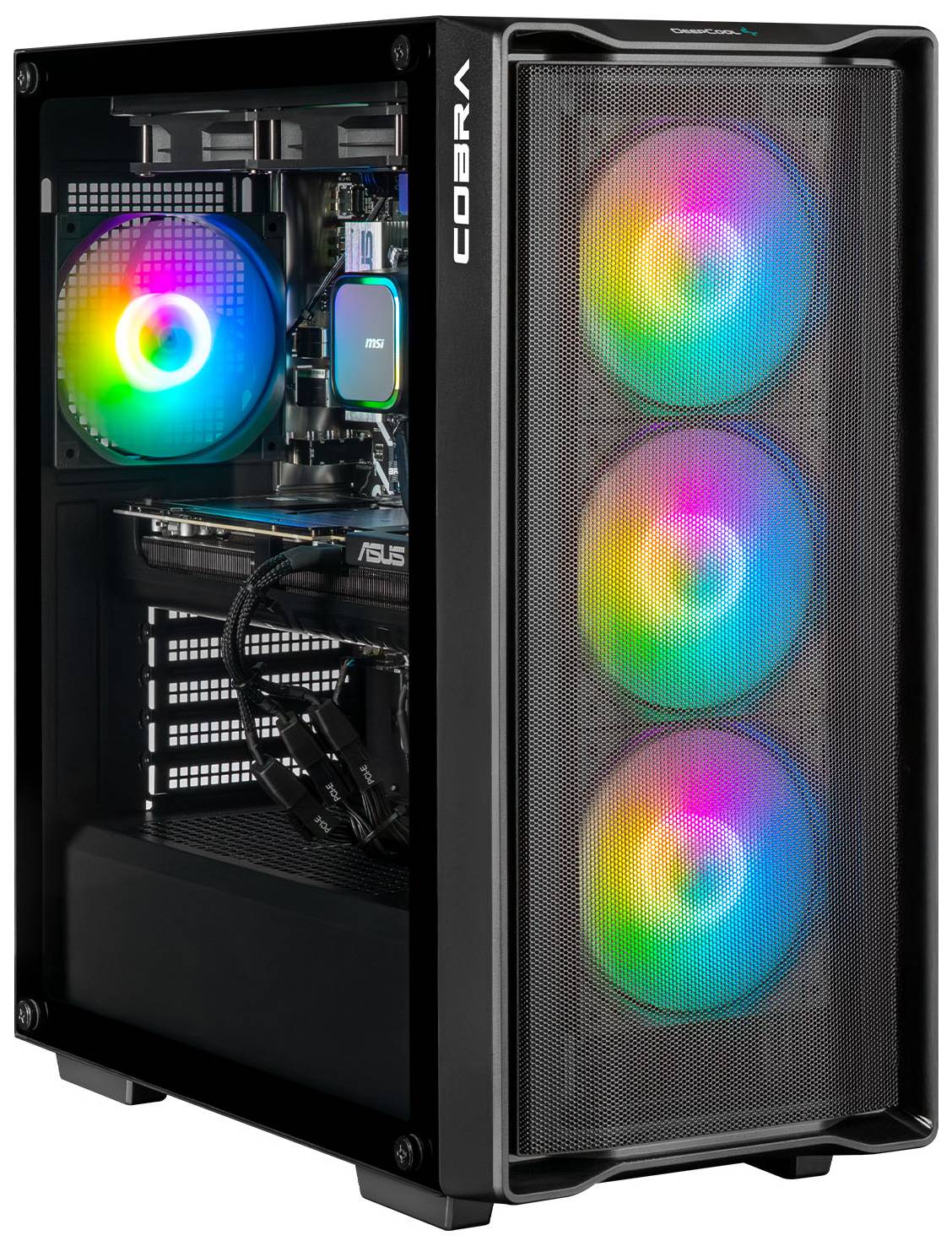 Системний блок Cobra Performance RTX 5060 / Ryzen 7 7800X3D / RAM 32GB / SSD 1TB (R7G23254)