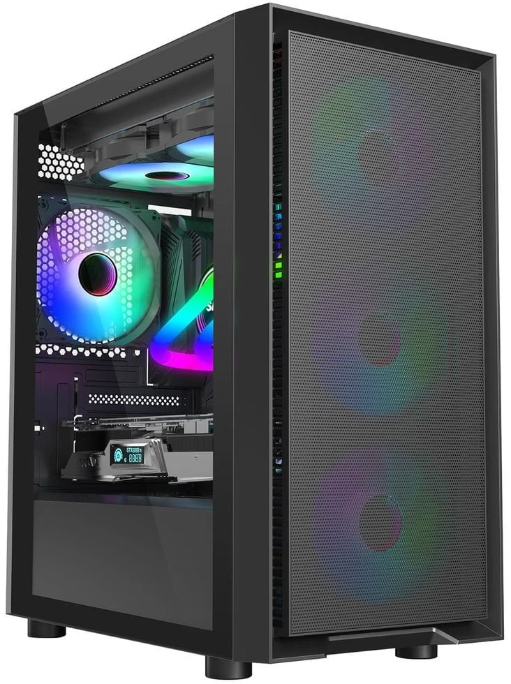 Корпус SAMA M203 без БП Black