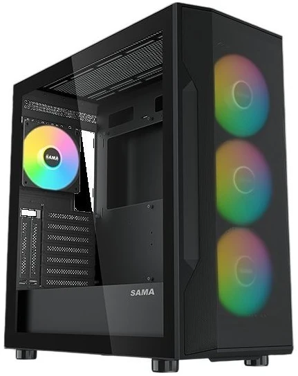 Корпус SAMA S40 без БЖ (S40-BKAPA4X1-GL) Black