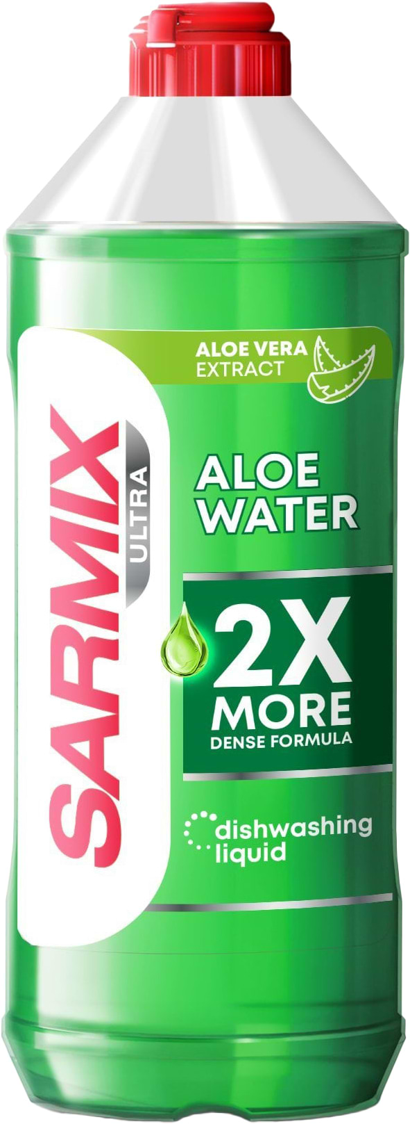 Средство для ручного мытья посуды SARMIX Ultra Aloe Water 500 мл (4820268105257)