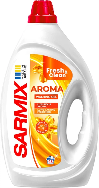 Гель для прання SARMIX AROMA 1900 мл (4820268104779)