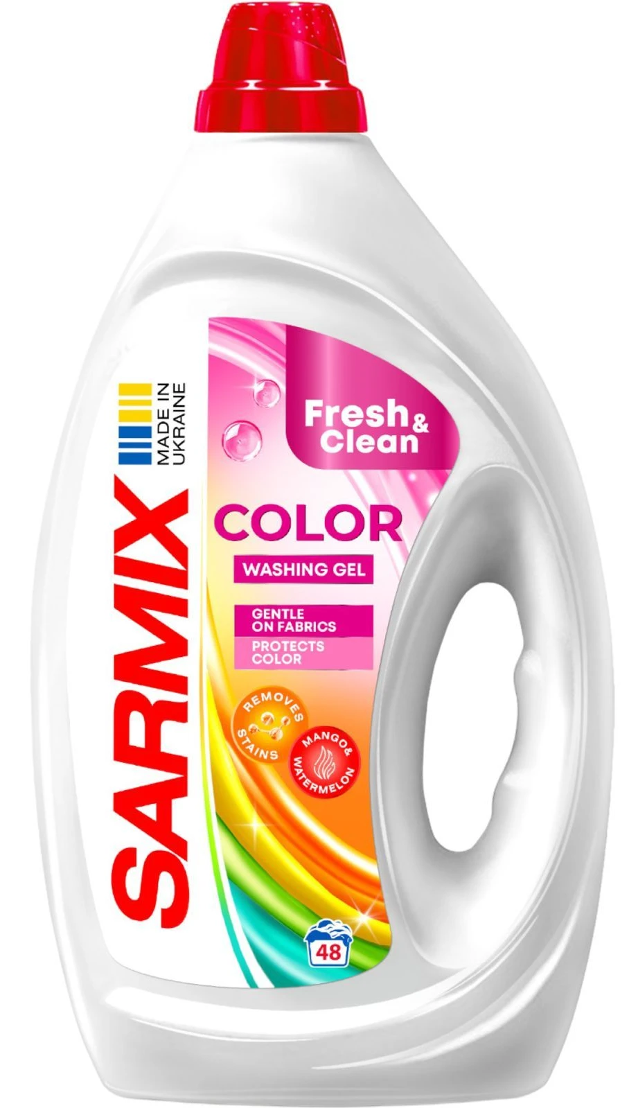 Гель для прання SARMIX COLOR 1900 мл (4820268104762)