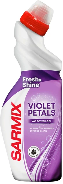 Засіб для чищення універсальний SARMIX Violet Petals 750 мл (4820268104250)