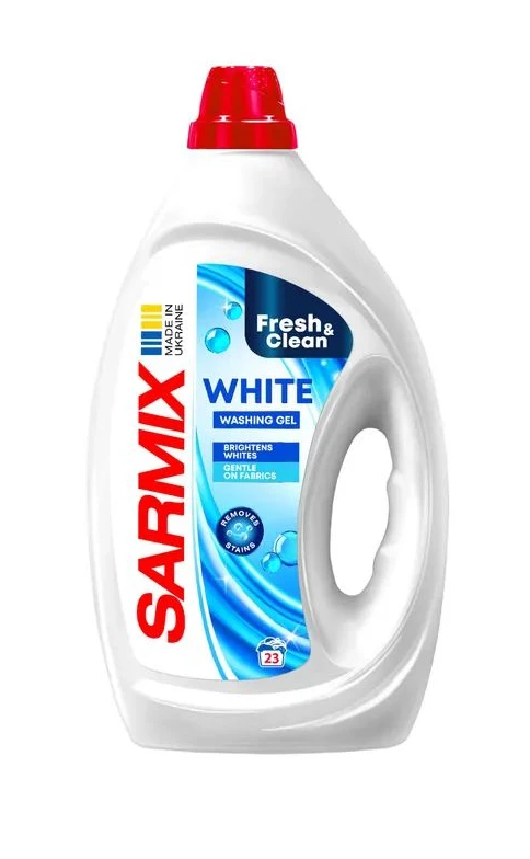Гель для прання SARMIX WHITE 900 мл (4820268103987)