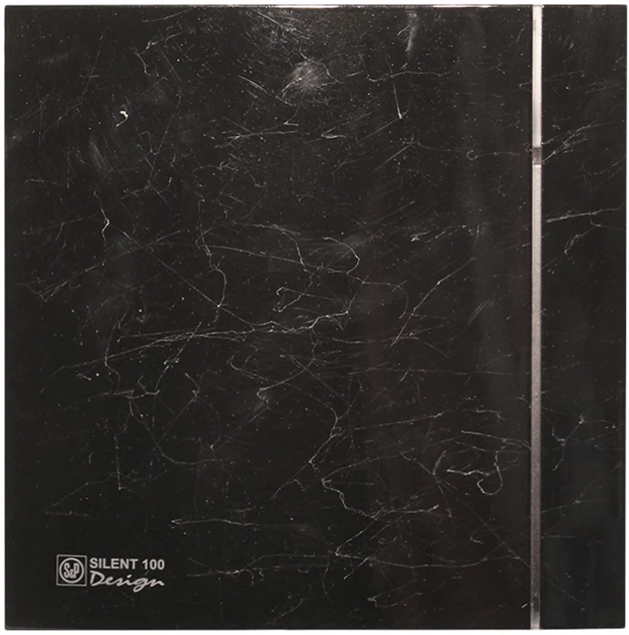 Витяжний вентилятор Soler&Palau SILENT-100 CRZ MARBLE BLACK DESIGN-4C
