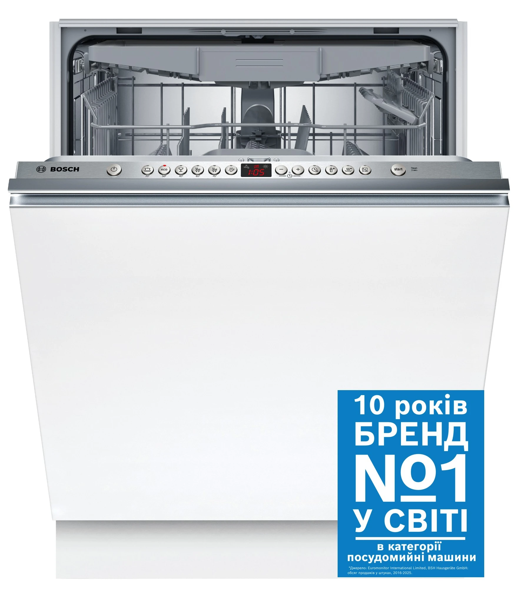 Посудомийна машина вбудована Bosch SMV26EX14K