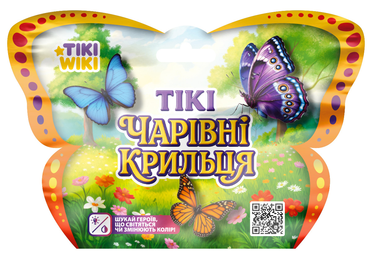 Стретч-антистрес Tiki Wiki ТІКІ ЧАРІВНІ КРИЛА 12 шт. (SQ018-CDU)