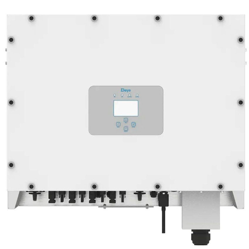 Інвертор мережевий сонячний Deye SUN-60K-G04P3-EU-AM4 (3ф., 60kW)