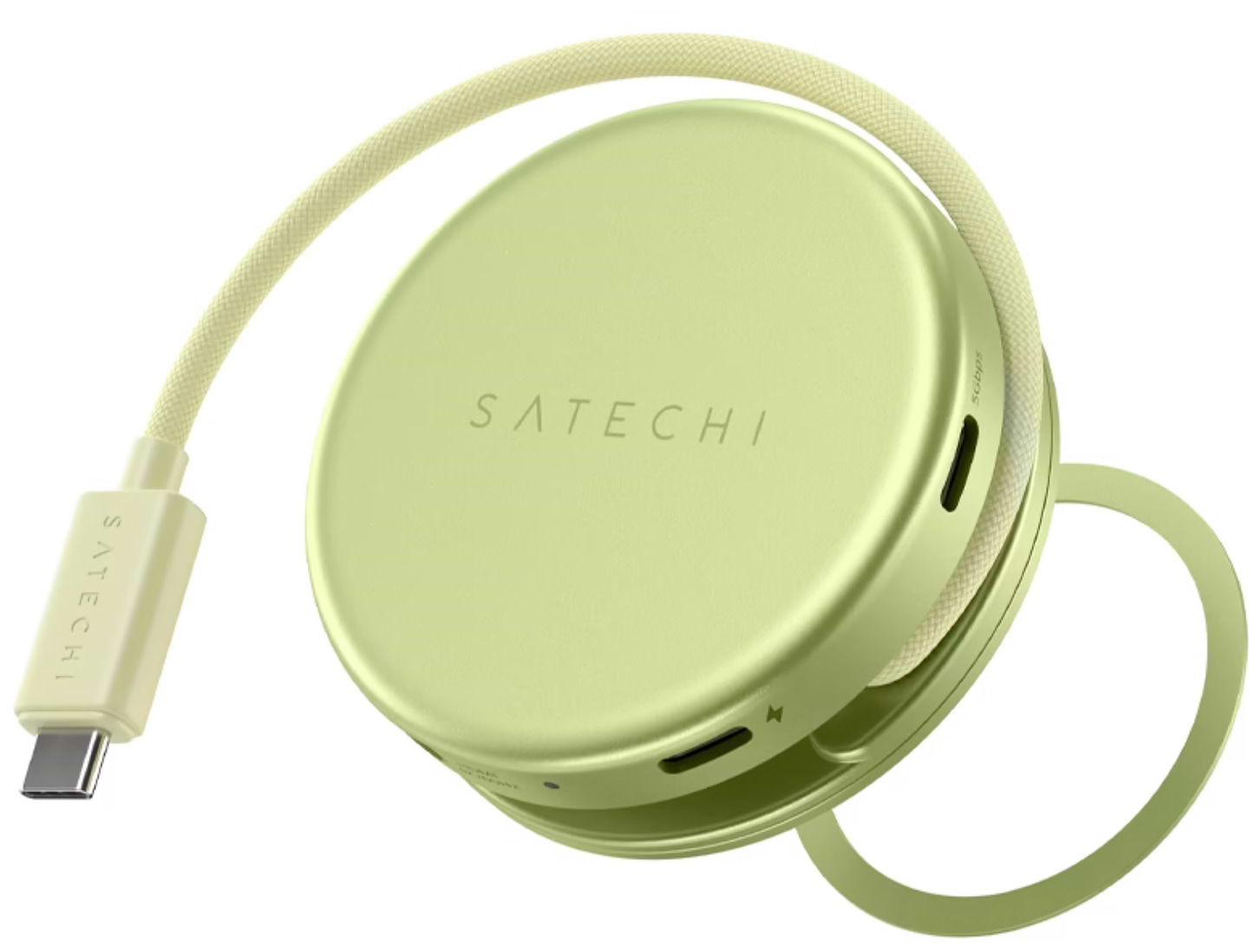 Хаб USB Satechi OntheGo 5-in-1 USB-C Multiport Adapter Citrus (ST-POTG5Y)