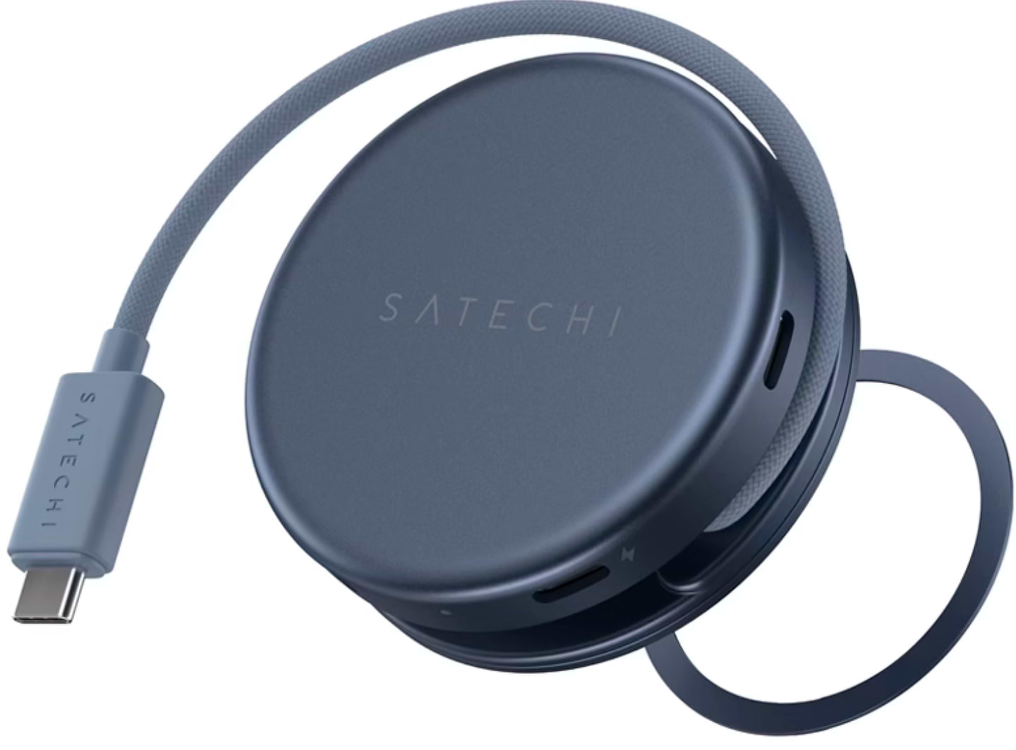 Хаб USB Satechi OntheGo 5-in-1 USB-C Multiport Adapter Indigo (ST-POTG5B)