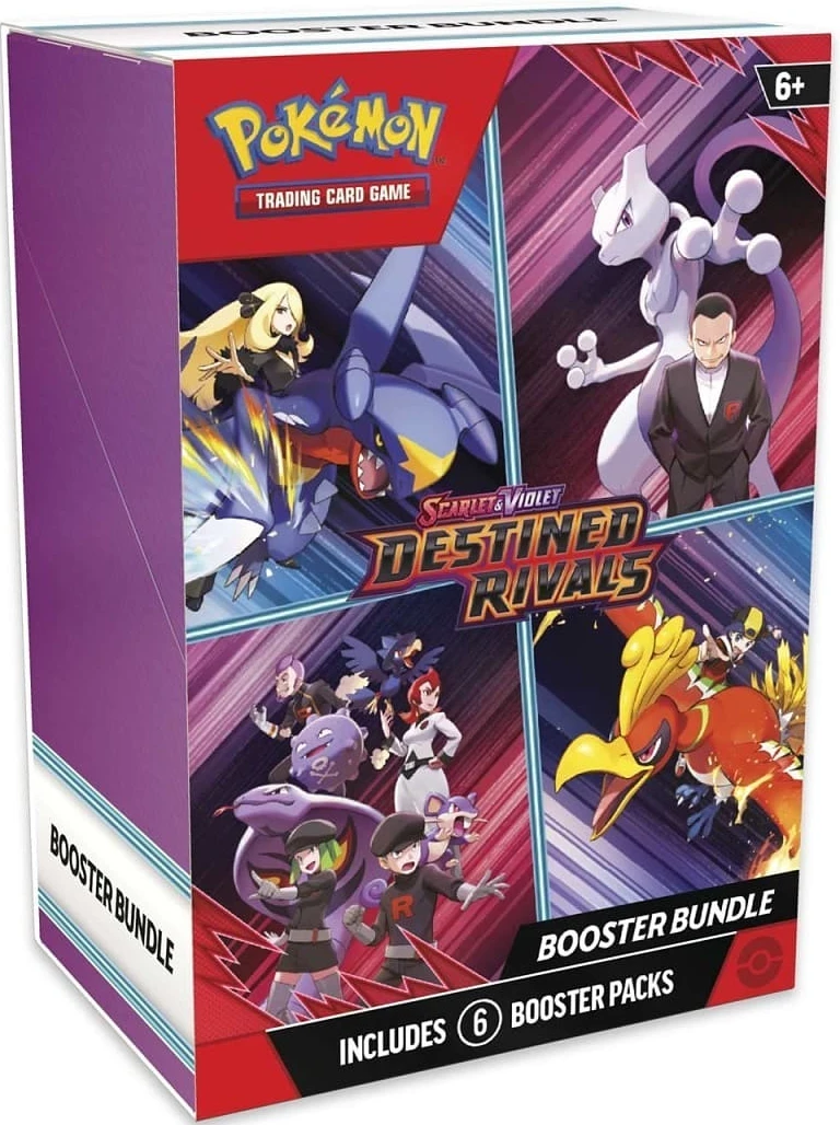 Настільна гра (5-7 років) Pokemon Scarlet&Violet 10: Destined Rivals Booster Bundle (196214111387)