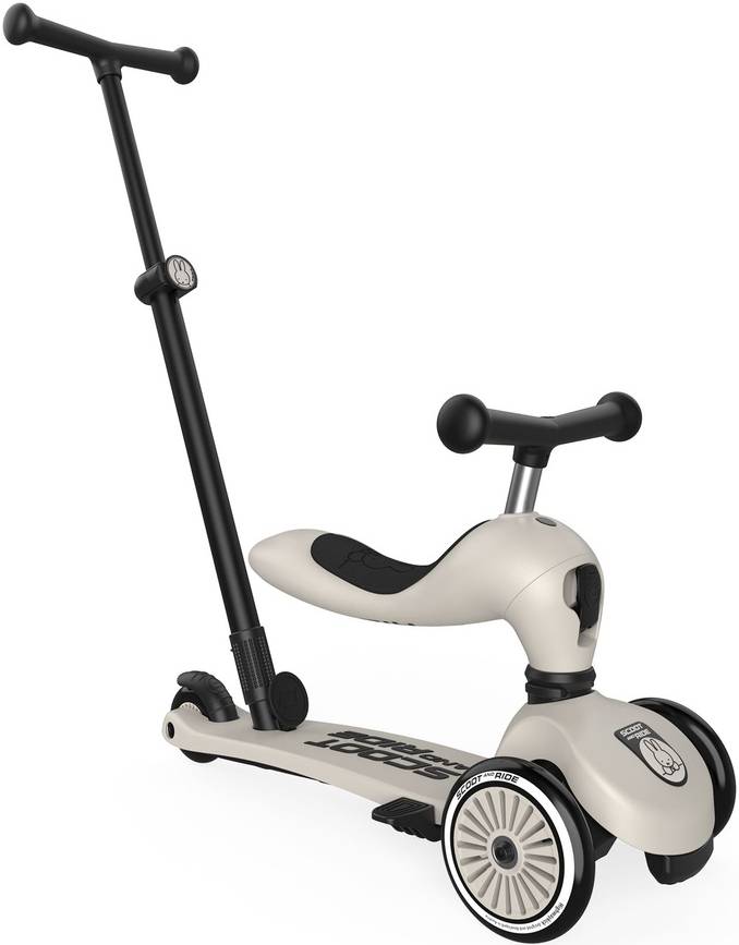 Триколісний самокат Scoot&Ride серії Highwaykick-1 Push and Go Miffy Light Gray (SR-54155)