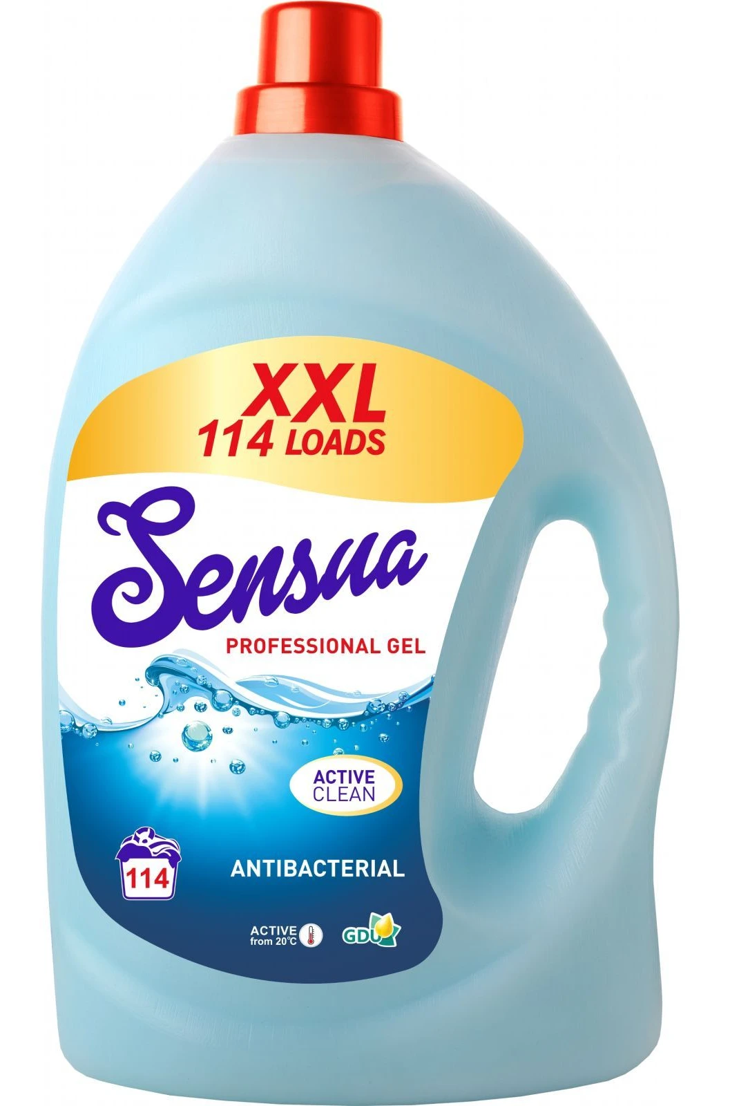 Гель для прання Sensua 4 л всіх типів тканин та кольорів PROFESSIONAL GEL ANTIBACTERIAL (4820167005368)
