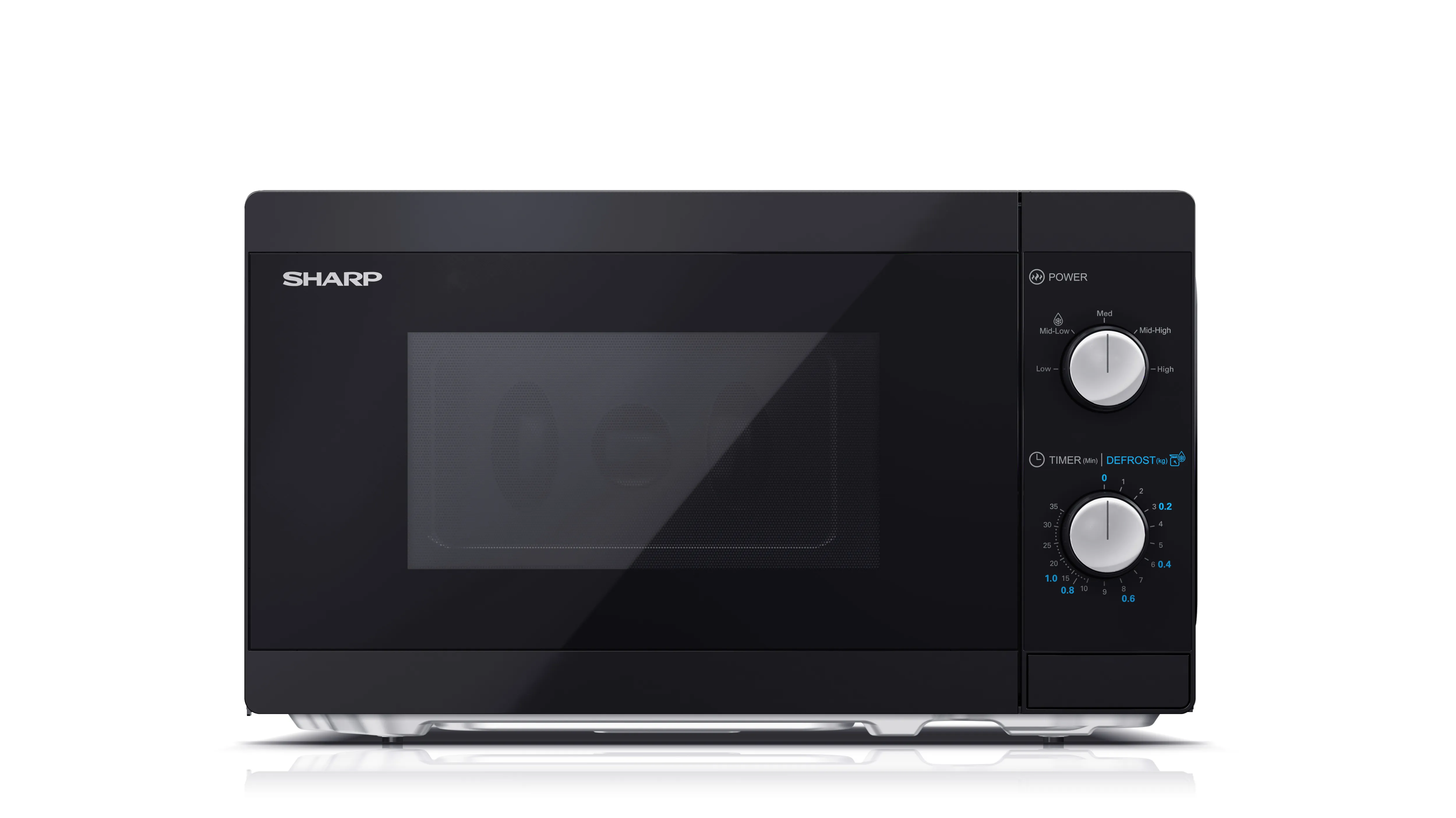 Микроволновая печь (СВЧ) Sharp YC-MS01E-B