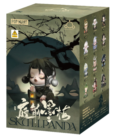 Игровая фигурка-сюрприз Pop Mart The ink plum blossom Skullpanda (SPB-01)