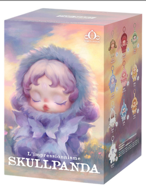 Ігрова фігурка-сюрприз Pop Mart Skullpanda L'impressionnisme Plush Doll (SPLS-01)