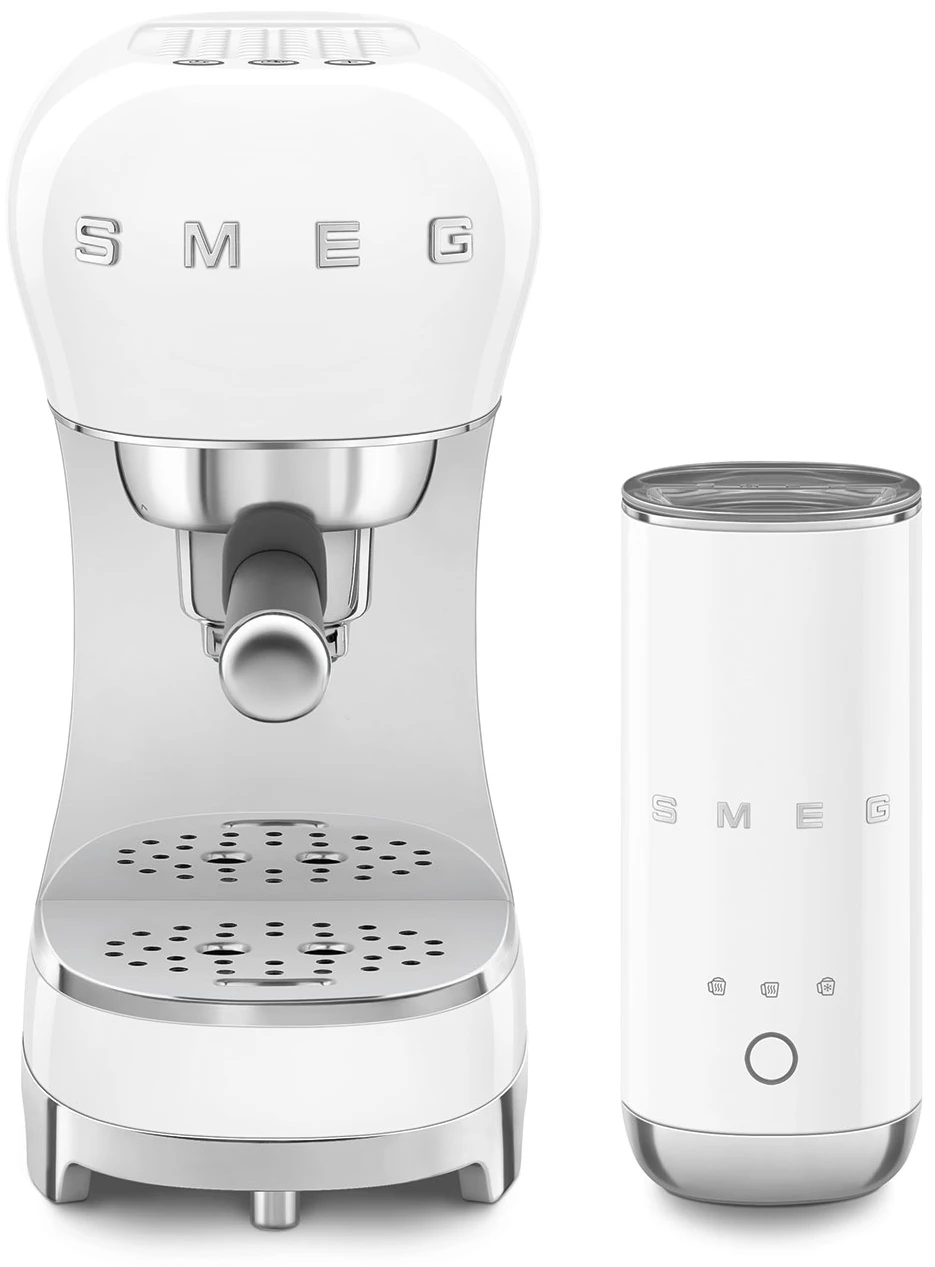 Кавоварка ріжкова Smeg ECF12WHEU White