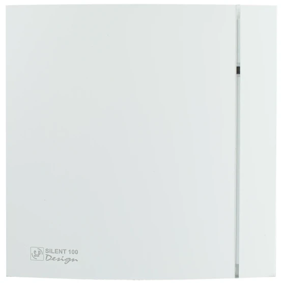 Витяжний вентилятор Soler&Palau SILENT-100 CRZ MATT WHITE DESIGN-4C