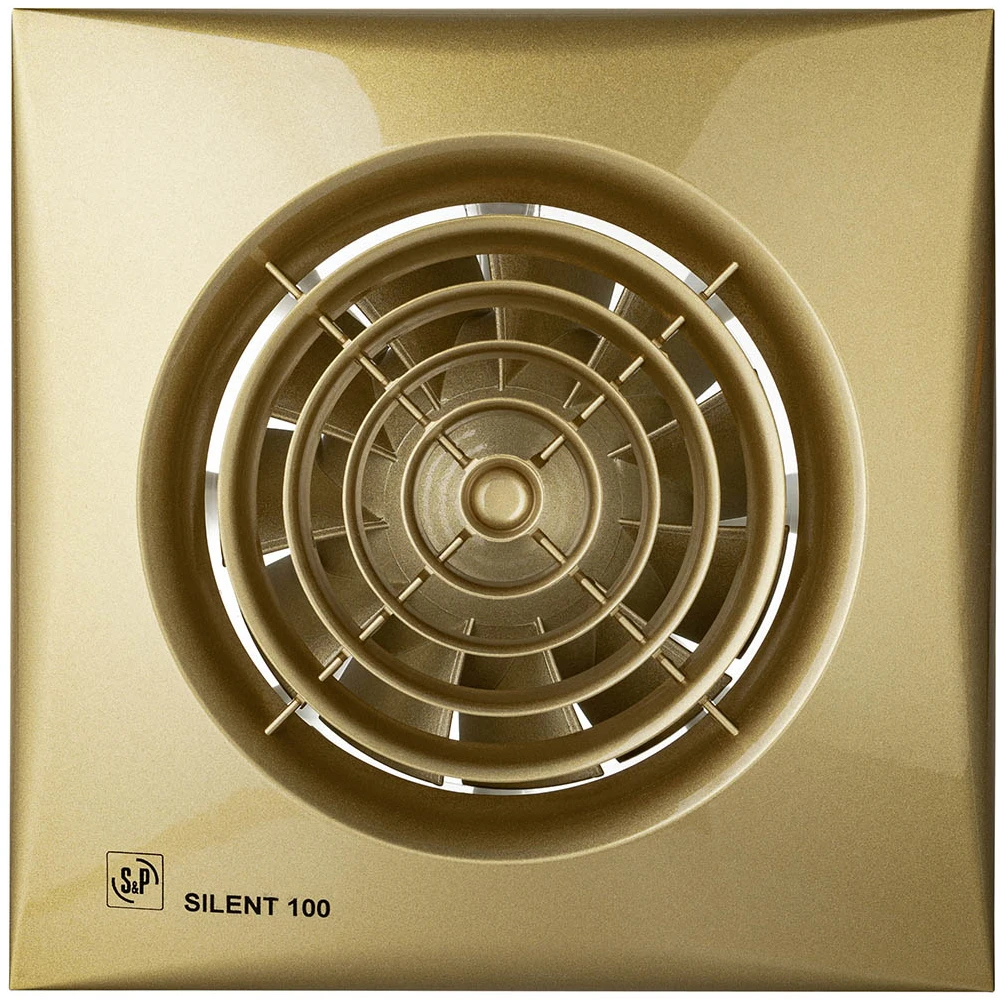 Вытяжной вентилятор Soler&Palau SILENT-100 CZ GOLD