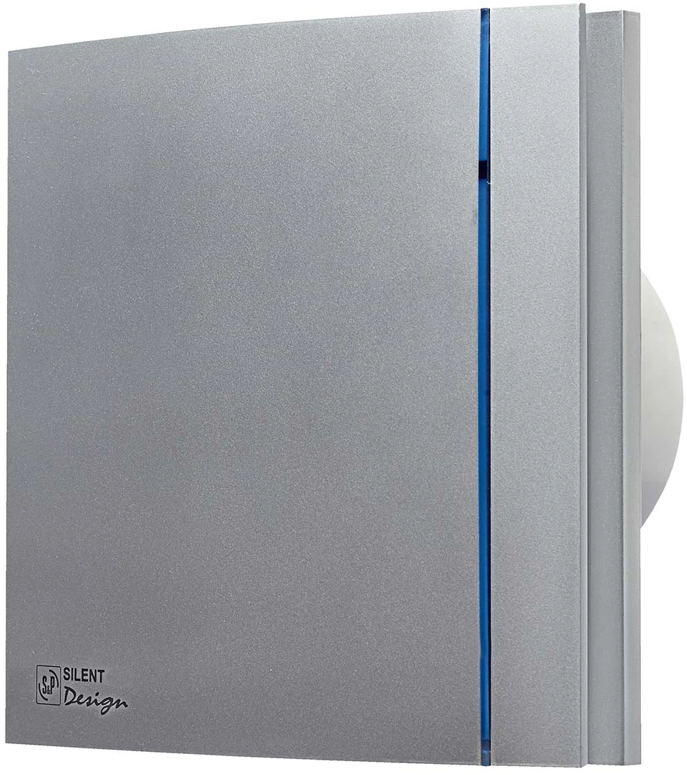 Вытяжной вентилятор Soler&Palau SILENT-200 CHZ SILVER DESIGN-3C